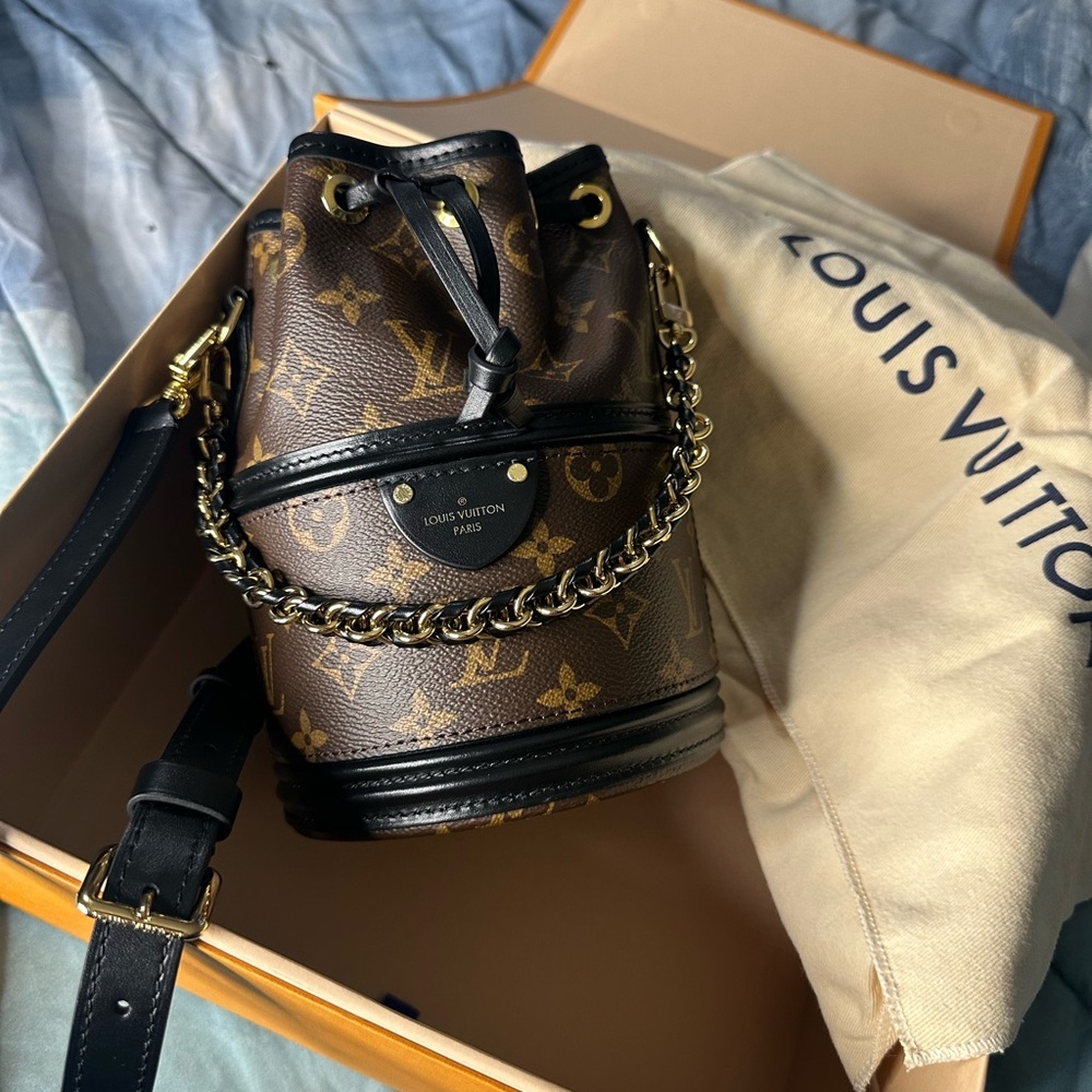 Louis Vuitton Brown Monogram Bucket Bag